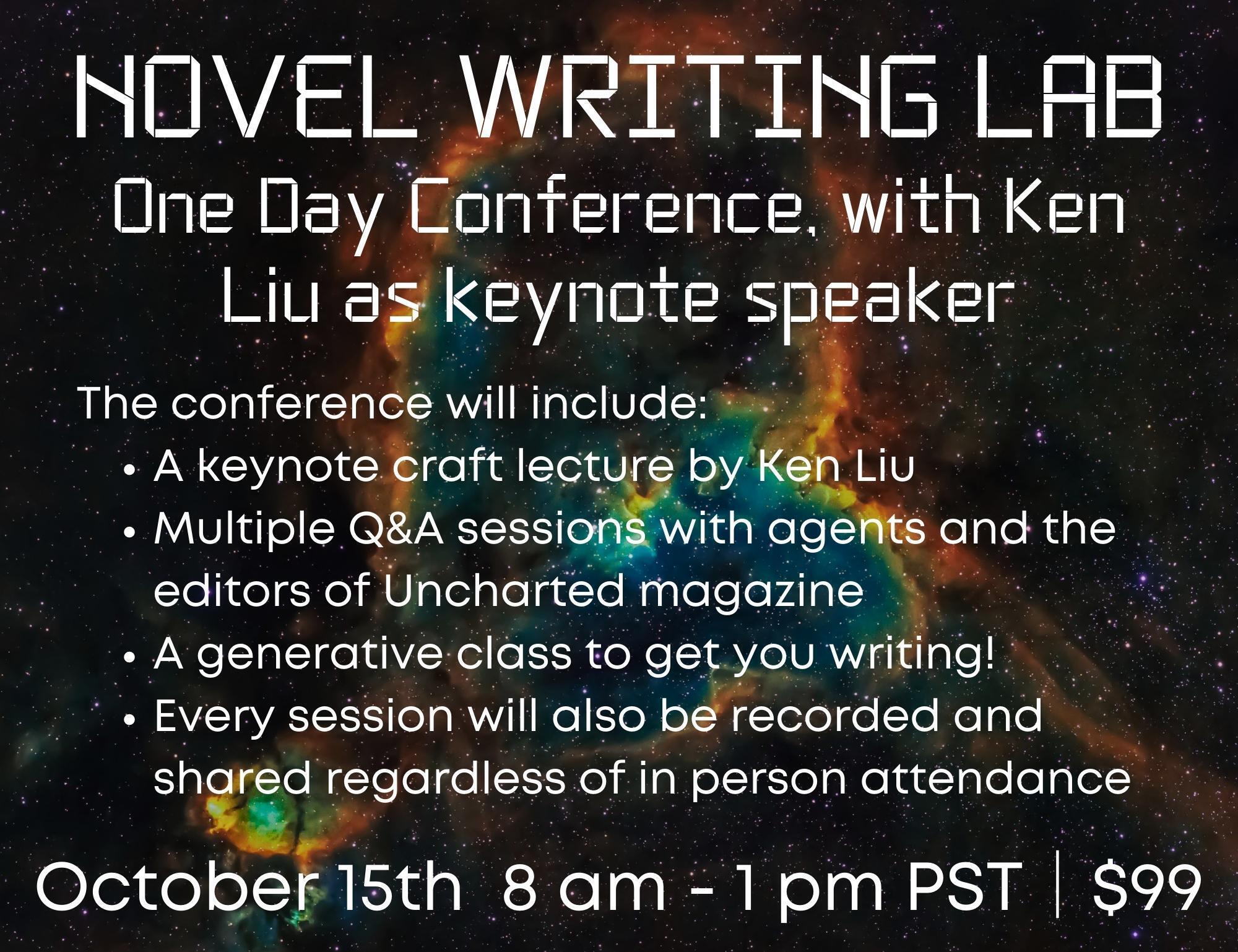 One Day Writing Conference Uncharted